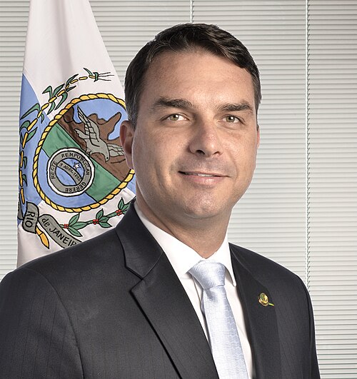 Retrato oficial de Flávio Bolsonaro